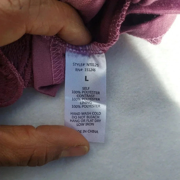 Brass & Roe By CTS Mauve Color in Large - Picture 7 of 8